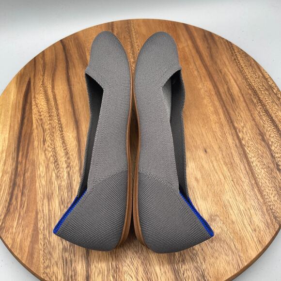 Rothy's Gray and Blue Flats - Picture 6 of 8